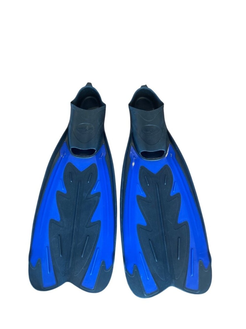 Scuba Max Full Foot Diving Snorkeling Swim Fins Flippers Blue M 7-9 Scuba Gear